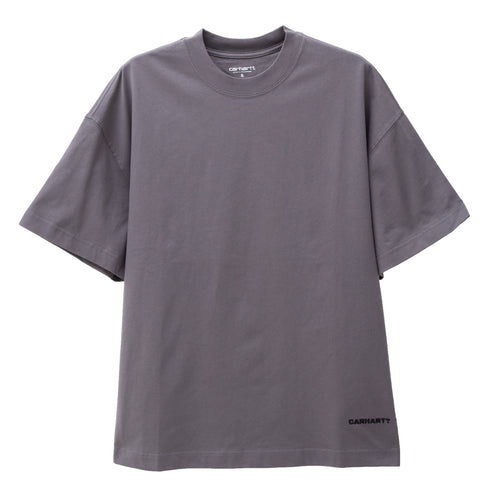 Carhartt WIP S/S Link Script T-Shirt Rhino/Black I031373_1DL_XX Degli Uberti